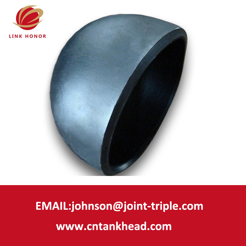 07-05 Thick Wall Small Carbon Steel Hemispherical End for Seamless Tank Parts
