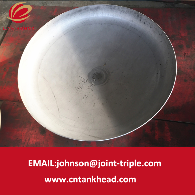 1-05-02 Small Stainless Steel Dish Tank Head 