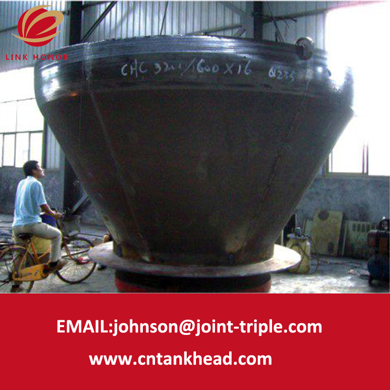 06-03 Carbon Steel Conical head with Drilling Hole 3200/600mm*16mm
