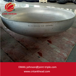 1-01-53 Foreign trade to Peru-Elliptical Head with Stainless Steel for Non-domestic boiler end cover 904L