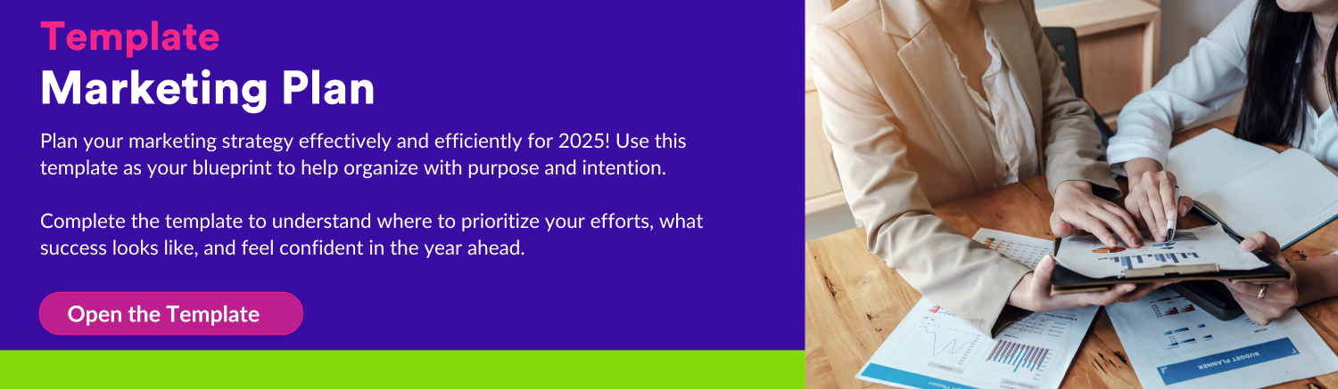 2025 marketing template